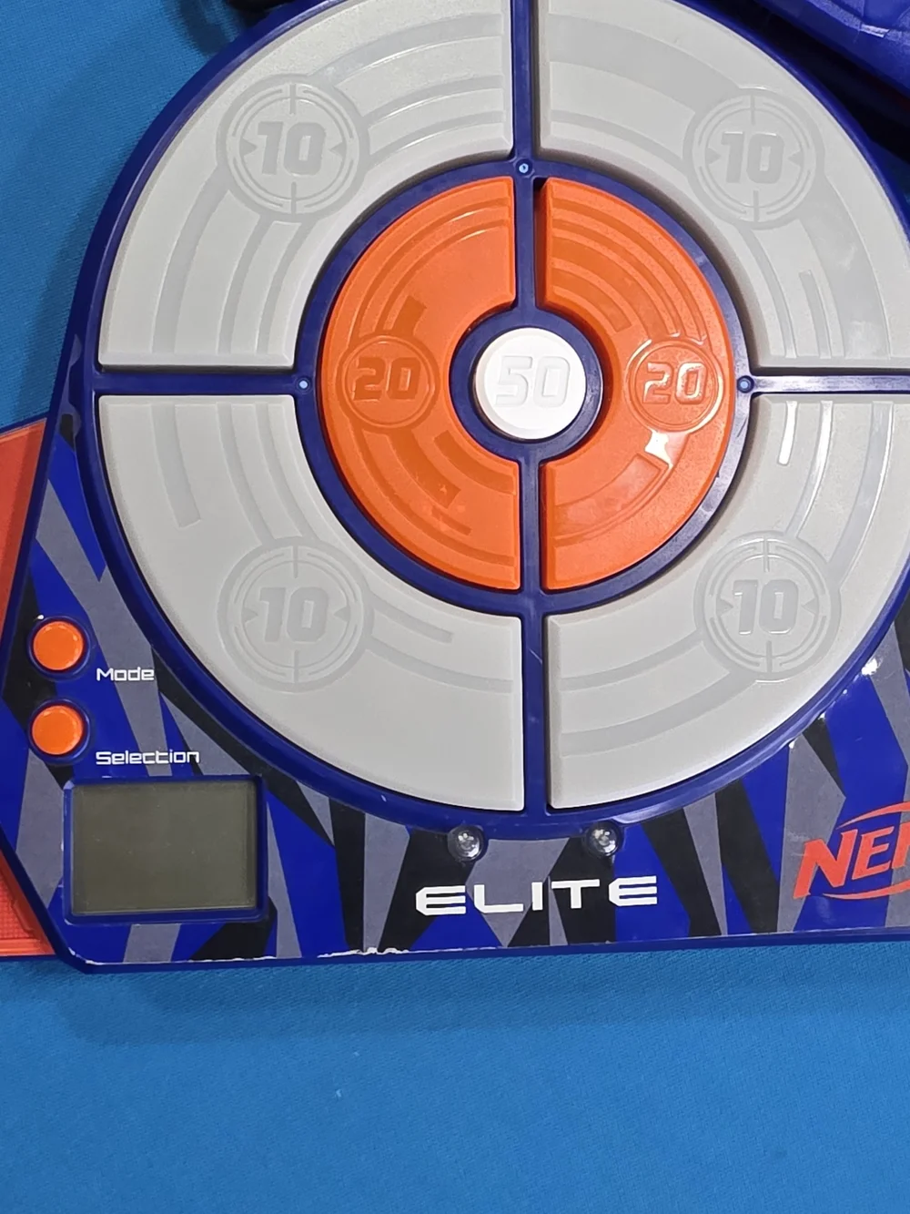 NERF Elite Delta Trooper Electronic Target - Blue & Orange